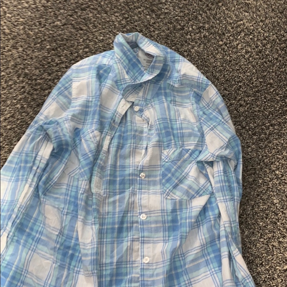 Plaid Button down shirt